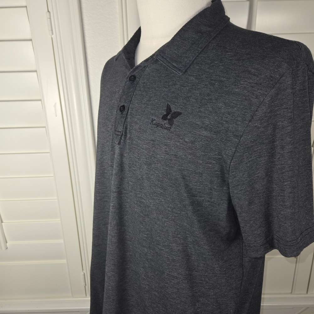 TravisMathew Kapalua Polo Shirt XL Gray Heather Short Sleeve Golf Casual